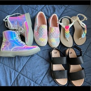Girl shoes bundled
